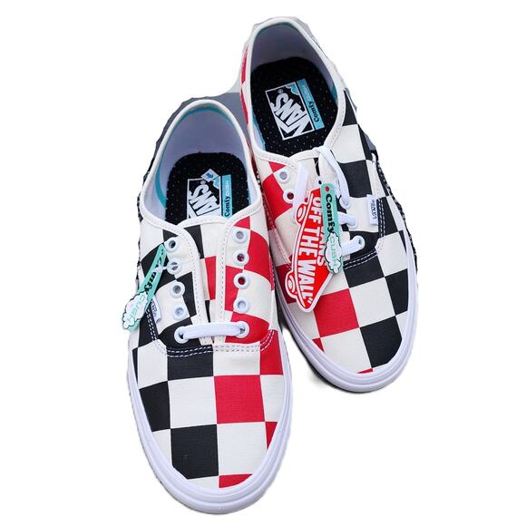 Vans Authentic Comfycush Checkered Low Top Sk8 Sneakers Unisex - Picture 11 of 11